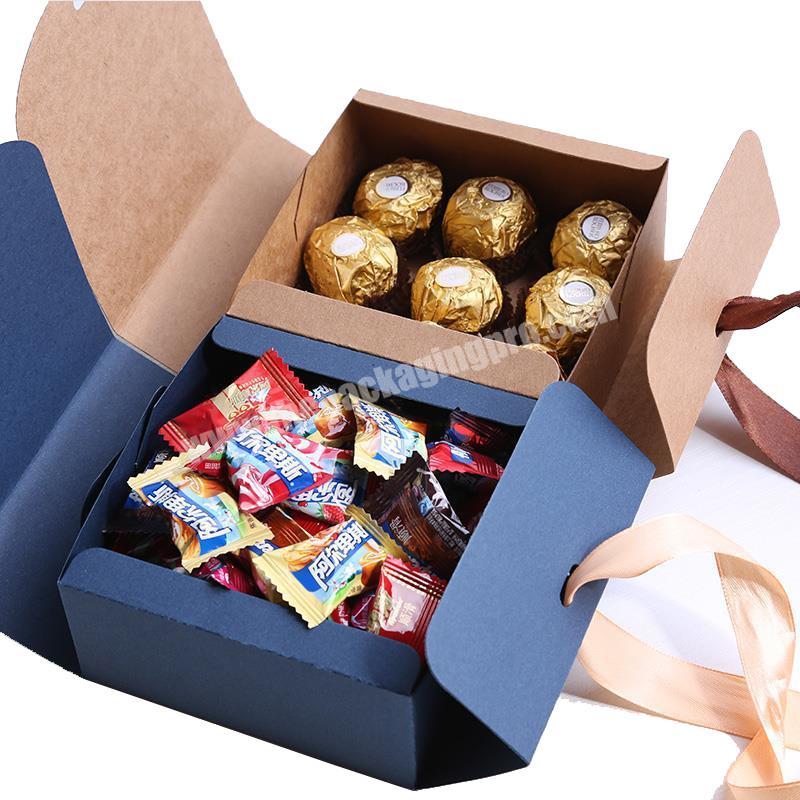 Custom Foldable Retail Printed chocolate box packaging