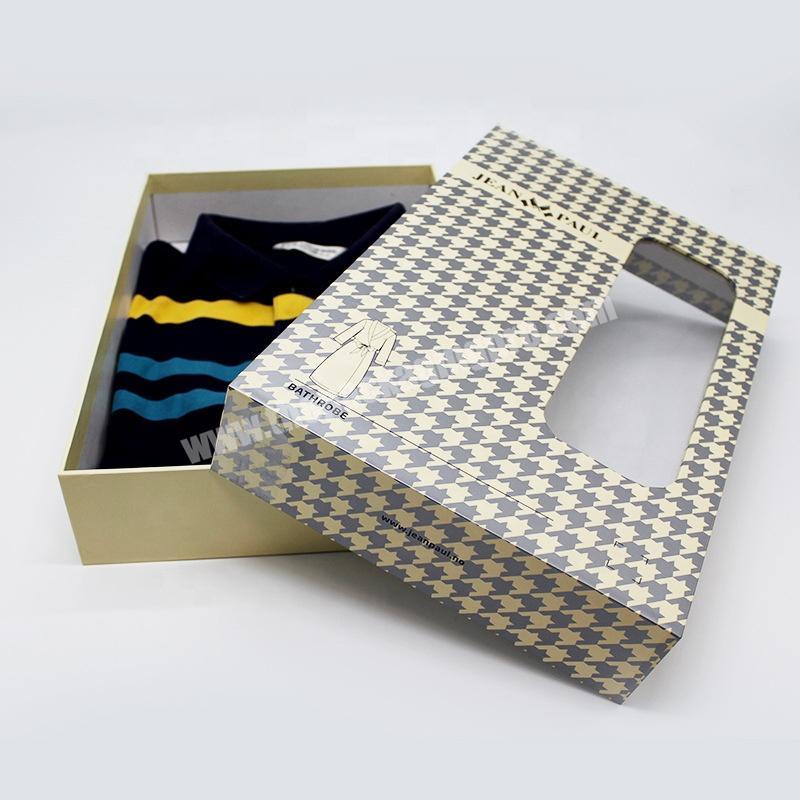 Custom Foldable Retail Printed packaging boxes for clothes