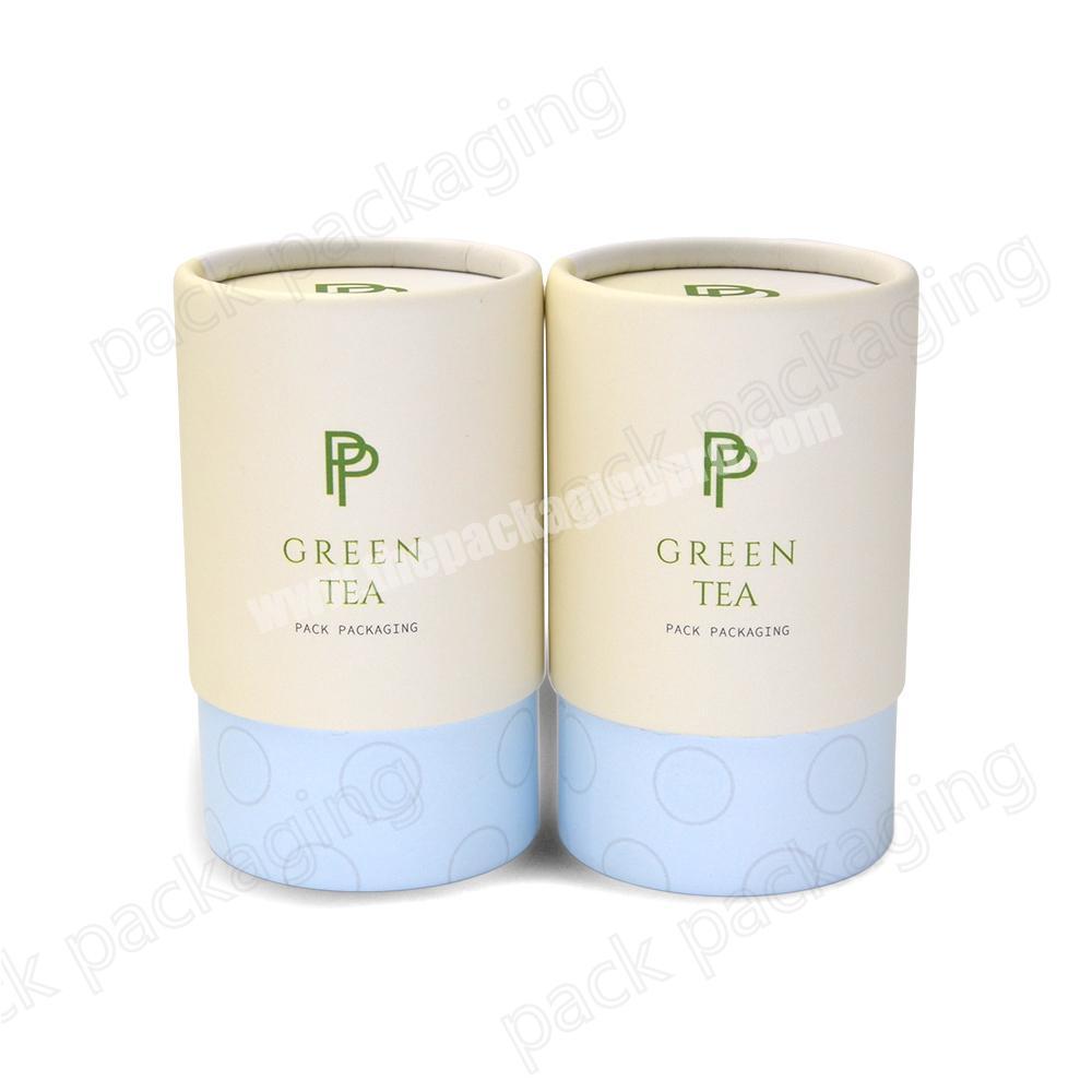 Custom Food Grade Coffee Loose Leaf Tea Cylinder Packaging Tea Bag Tins Coffee Protein Powder Packaging