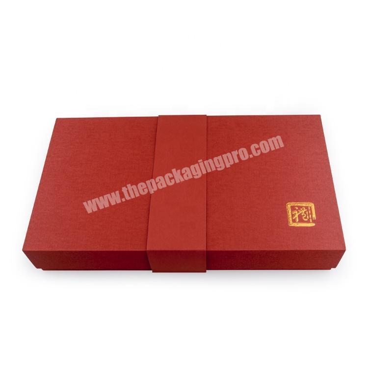 Custom High quality gold foil gift luxury art packaging paper boxes for tea