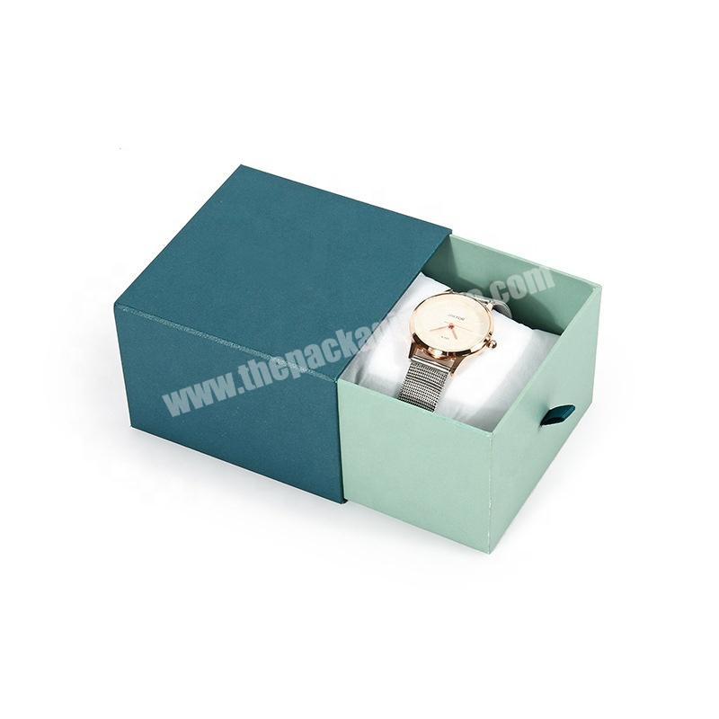 Custom Jewelry Box Pull - Out Packaging Gift Box Necklace Watch Jewelry Drawer Box