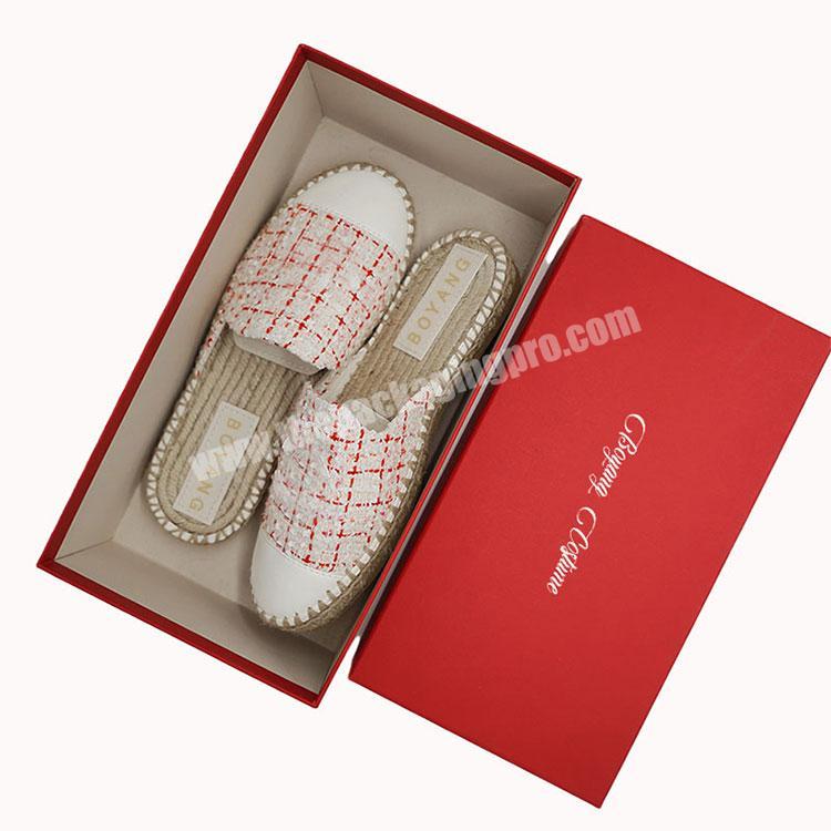 Custom LOGO Clothes Carton Shoe Paper Boxes Packaging Cardboard Shipping Box