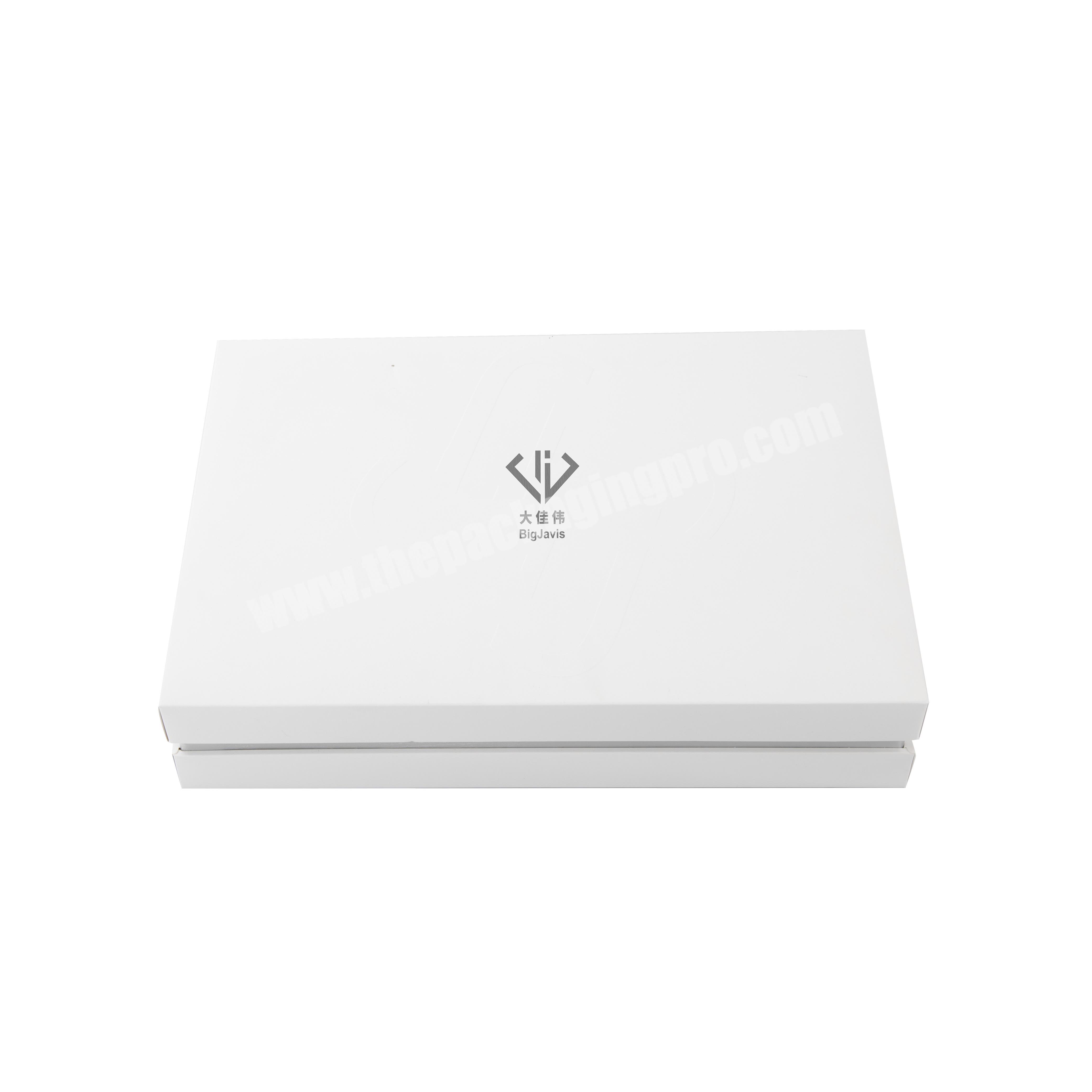 Custom LOGO Printed Cosmetic Paper boxes Gift Packaging Eco Friendly Beauty White Paperboard Pacakage