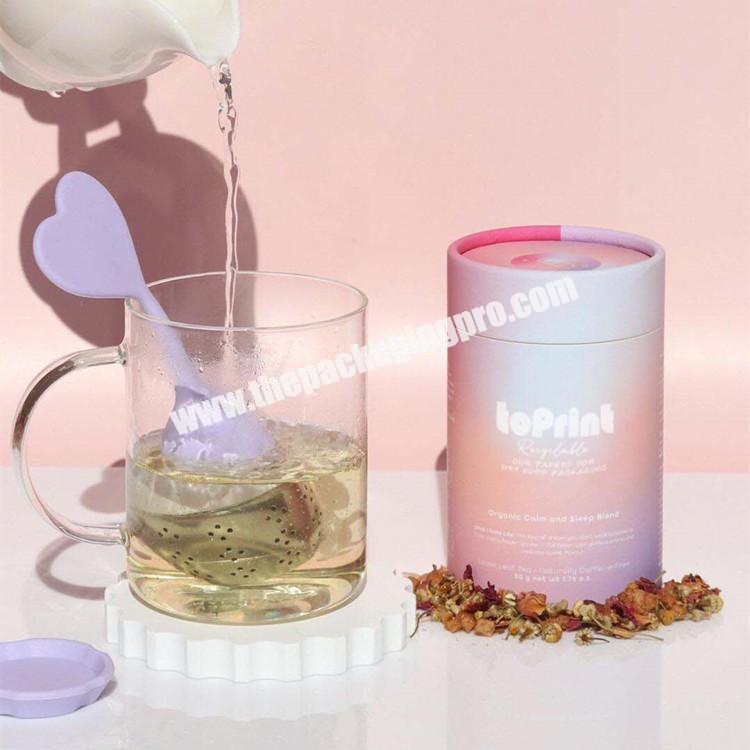 Glass Loose Leaf Tea French Press-Gold & Pink