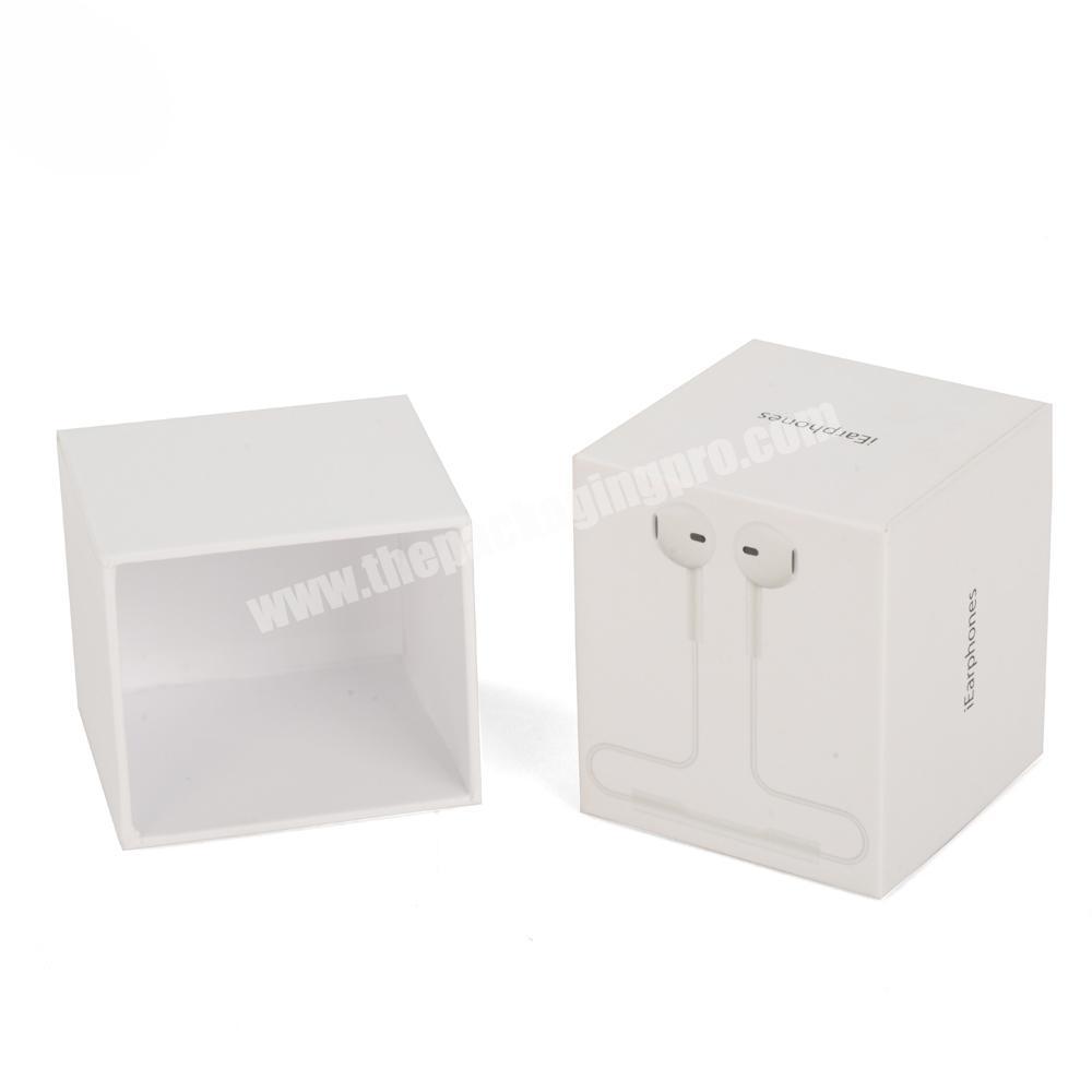 Custom Logo Paper Printed Luxury Earphone Packing Box Earphone Packaging Boxes For Air-pod