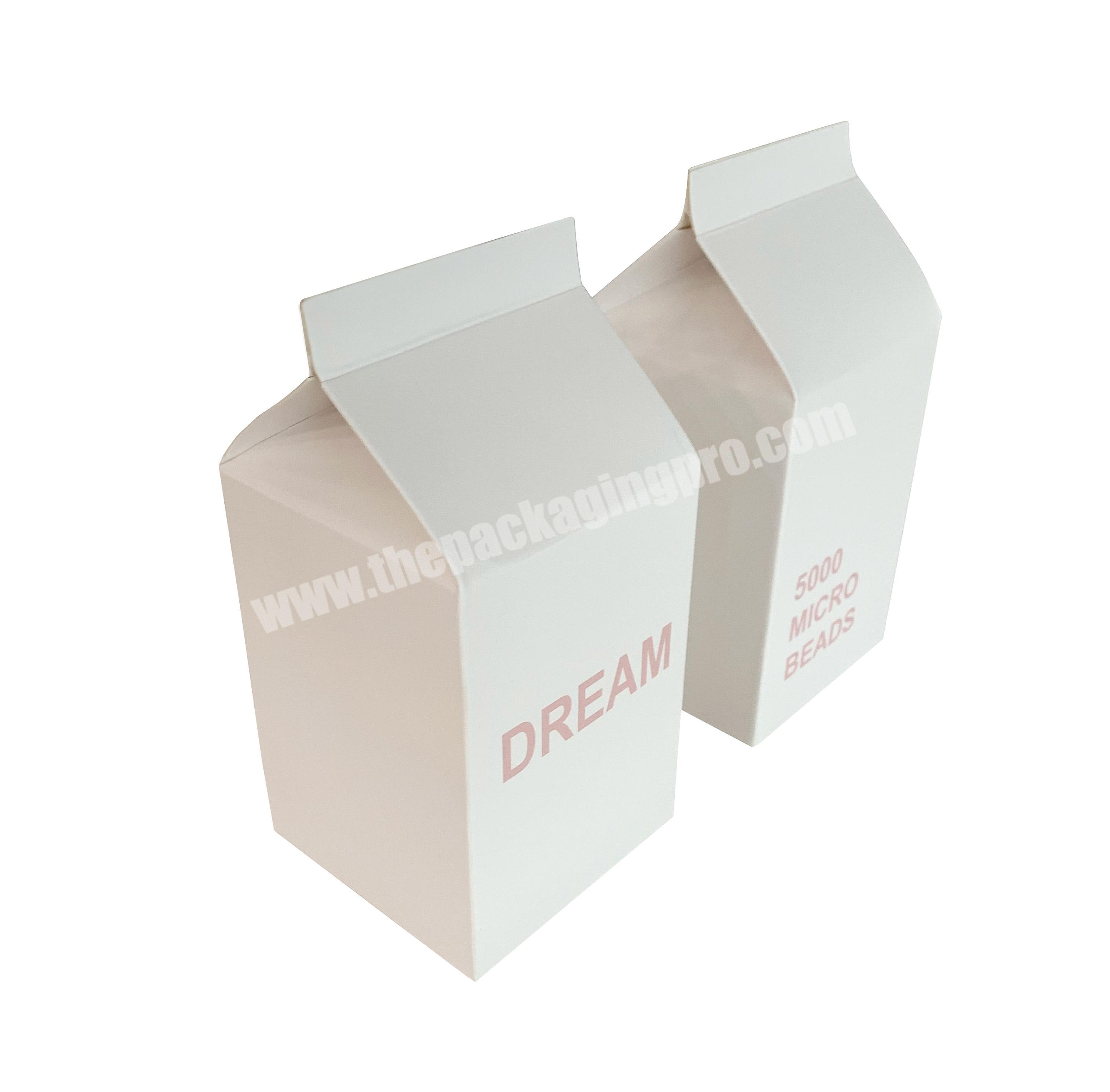 Custom Logo Printed Folding Paper Gable Top Box For Packaging