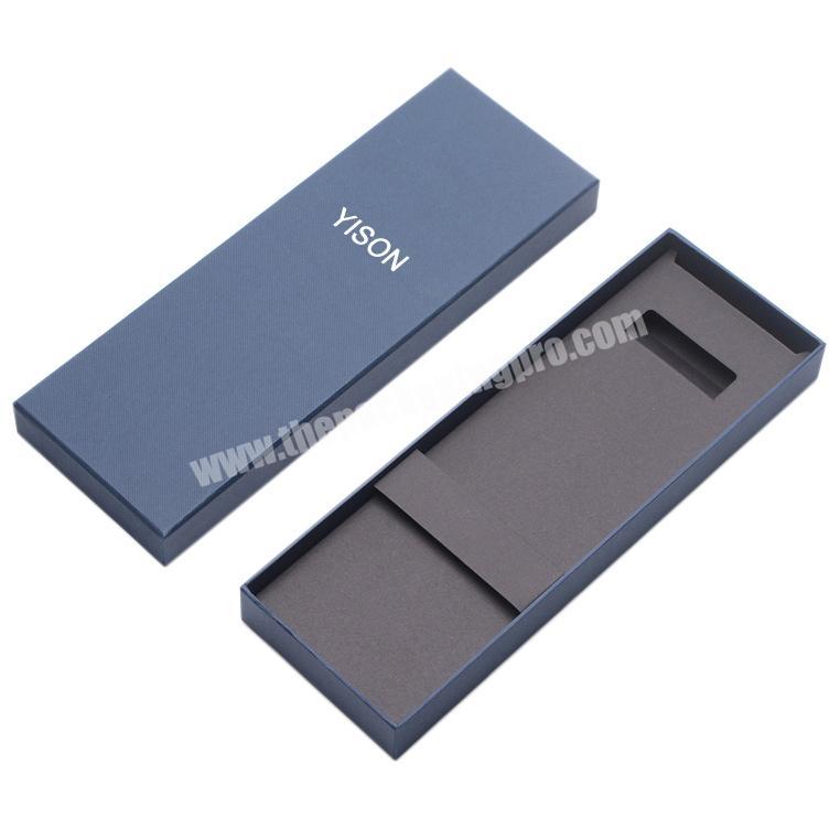 Custom Luxury Cardboard Lid Off Cover Necktie Neck Tie Gift Box Tie Packaging Box