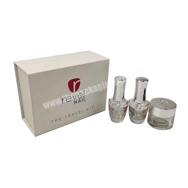 Custom Luxury Magnetic Cardboard Paper Perfume Gift Box With Foam Insert
