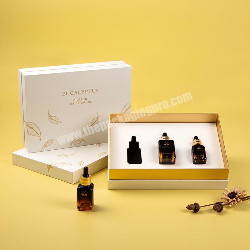 Custom Logo Cardboard Paper Luxury Empty Skincare Essential Oil Perfume Bottle Gift Box Perfume Packaging Box