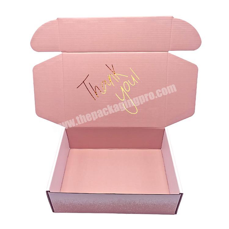 Custom Packaging Gift Paper Lingerie Packaging Box For Women Clothes Shirts Packing Box