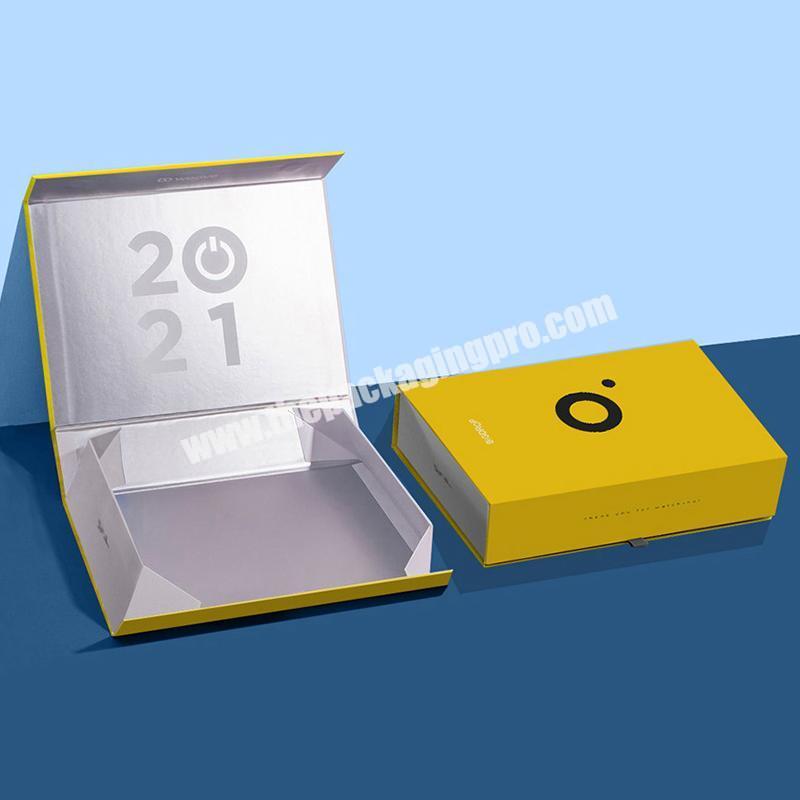 Custom Small Magnet Cardboard Paper Foldable MagneticBox Packaging