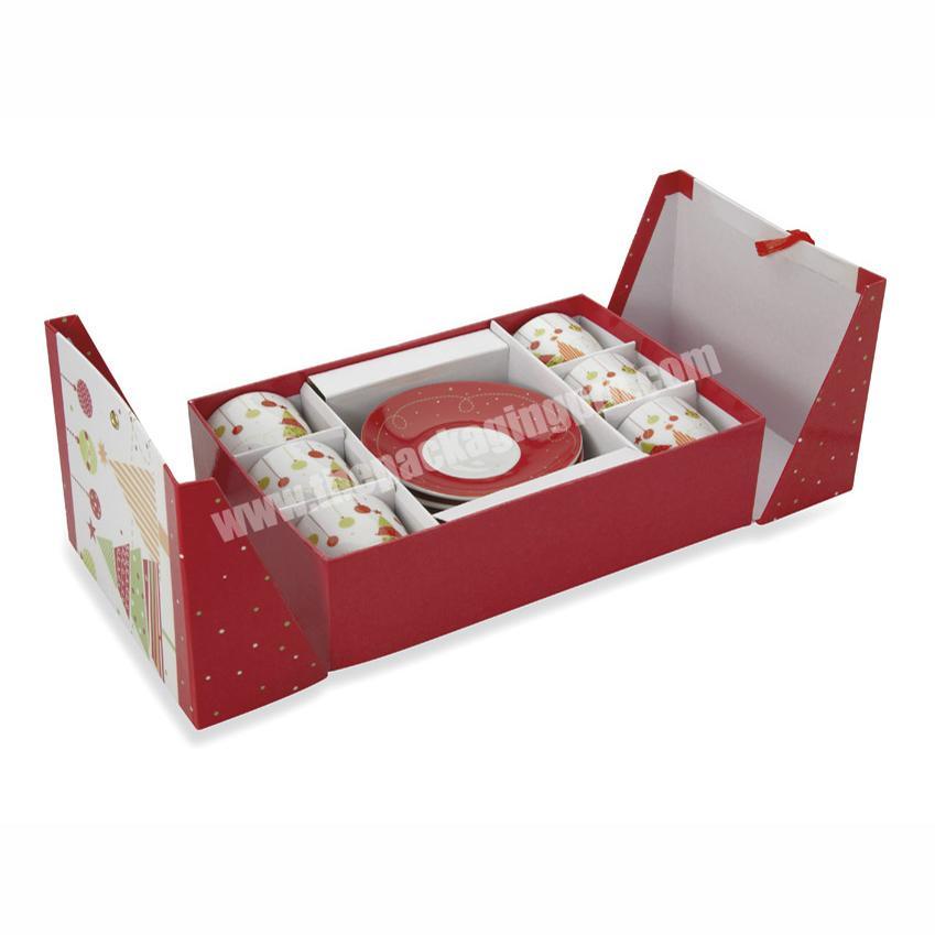 Custom Paper Cardboard Dinner Plate Gift Packaging Box