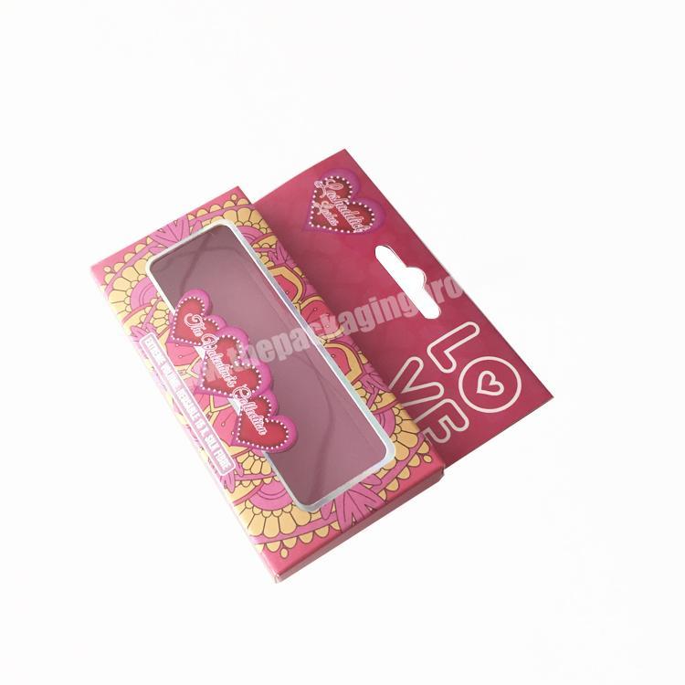 Custom Paper Eyelash Box Packaging Design