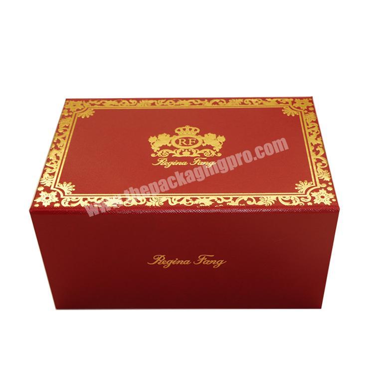 Custom Paper Mache Magnetic Gift Box Suppliers With Folded Magnetic Design