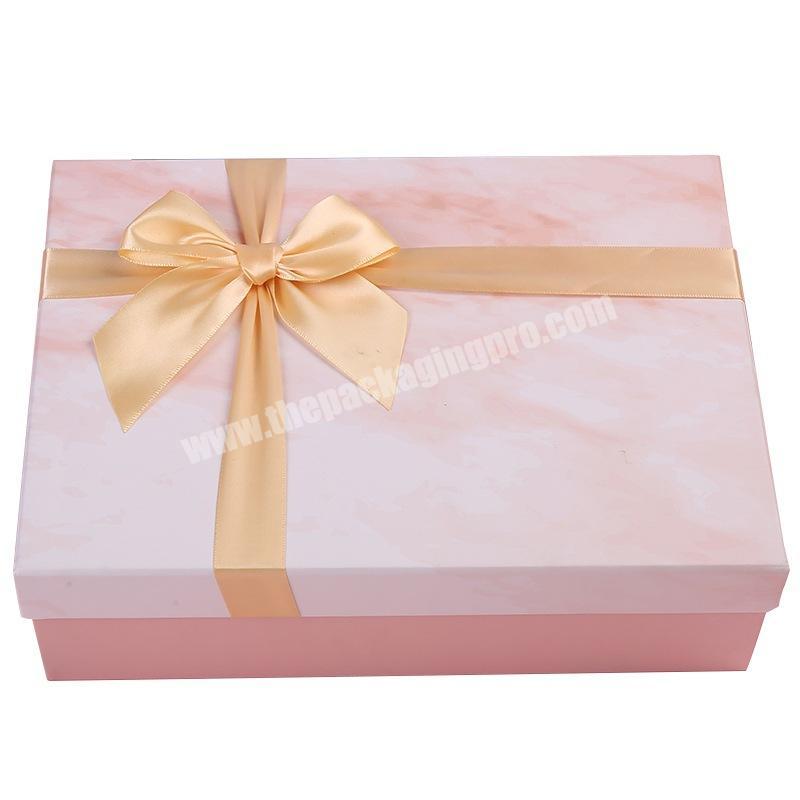 Custom Personalized Custom Package Gift Box Empty Large Decorative Gift Box For Wedding Party Bridesmaid Proposal Boxes