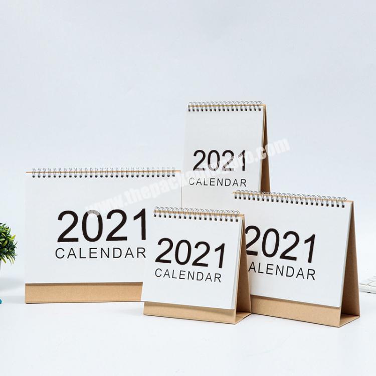 New product ideas Christmas gift office custom printing 2022 calendar desk with sticky note and white memo pad