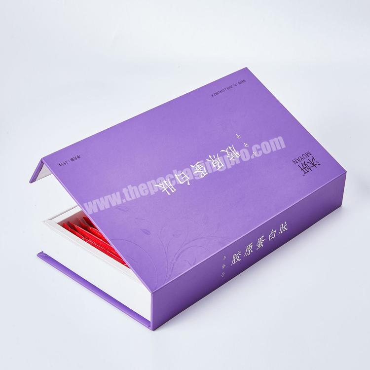 Custom Printed Cardboard Magnetic Gift Box Skin Care Cosmetic Packaging Luxury Paper Boxes With Logo