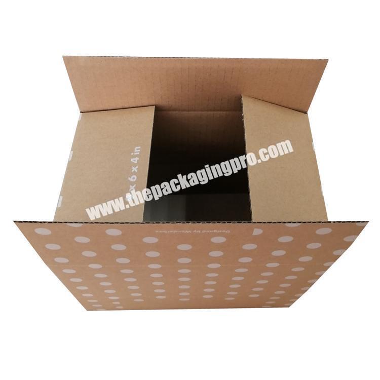 Customized large 3 layer carton corrugated paper custom carton box carton gift box cover
