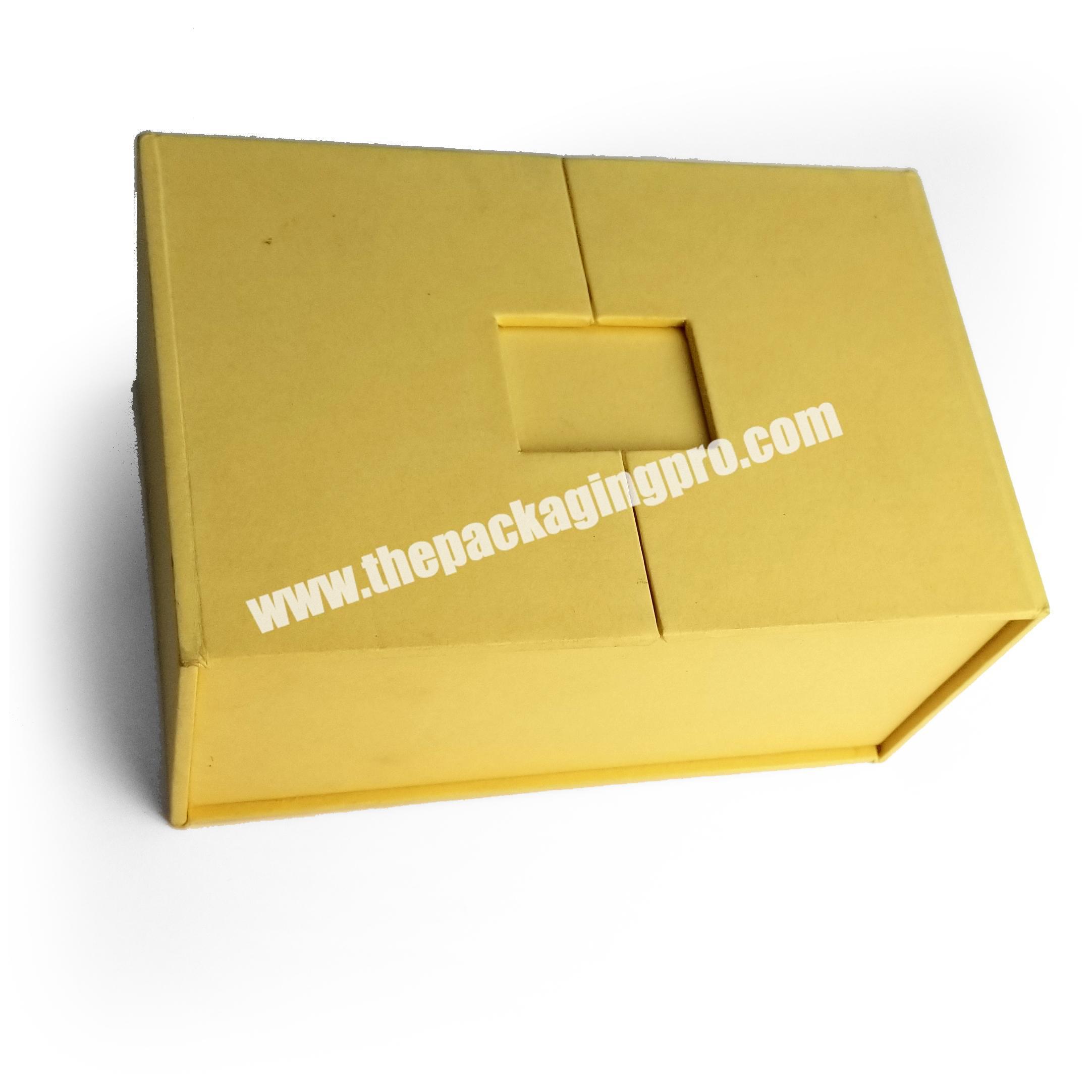 Custom Printing Color Gift Packaging Box twin opening box with magnets closure
