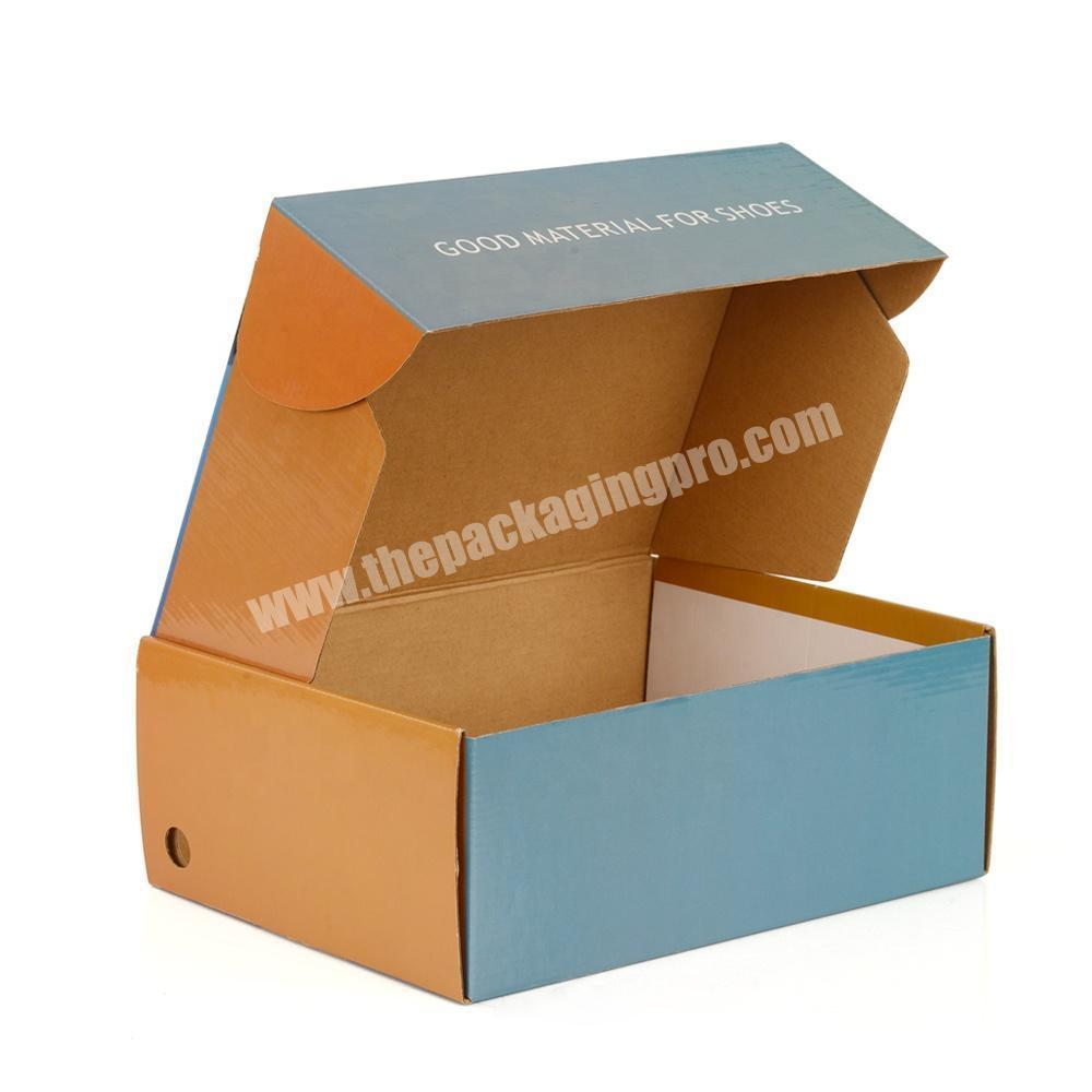 Custom Sandals Packing Cardboard  Packaging Shoebox