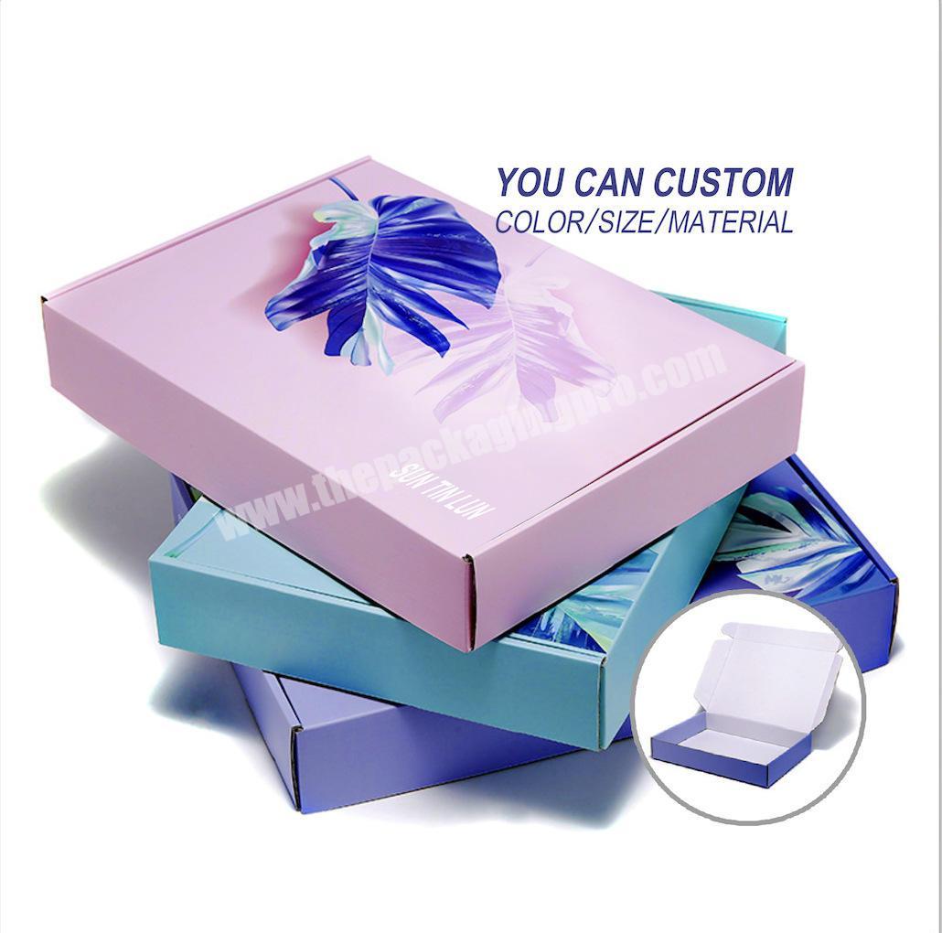 Custom Shape Box Clothing Packaging Wholesale Packaging Boxes For Dress
