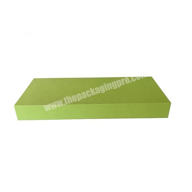 Custom Special Green Paper Fancy Cardboard Gift Packaging Magnetic Electronics Box