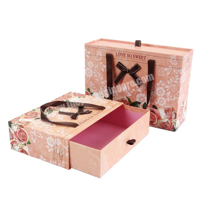 Custom Wholesale High Grade Luxury Merry Christmas Gift Box