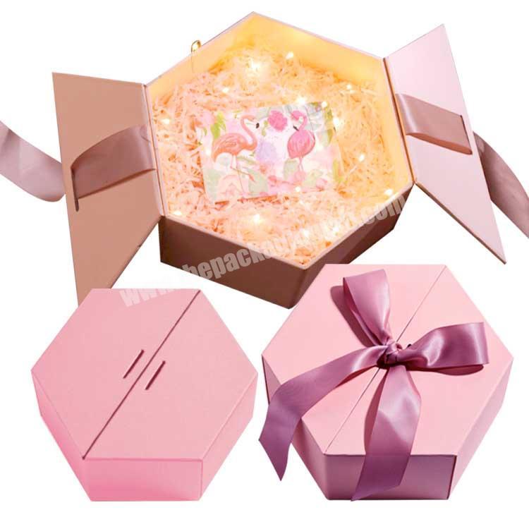 Custom best price high quality  logo paper packaging boxes cardboard boxes pink printing