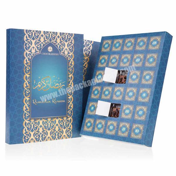 Custom candy packaging customized barakah boxes premium packaging candy box ramadan calendar