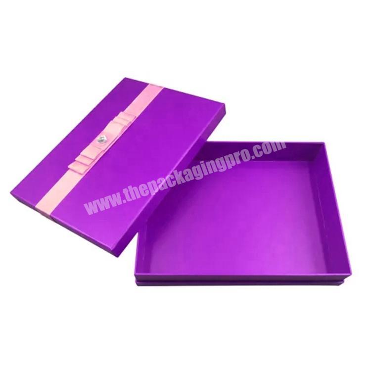 Custom cardboard  garment paper printing apparel packaging box