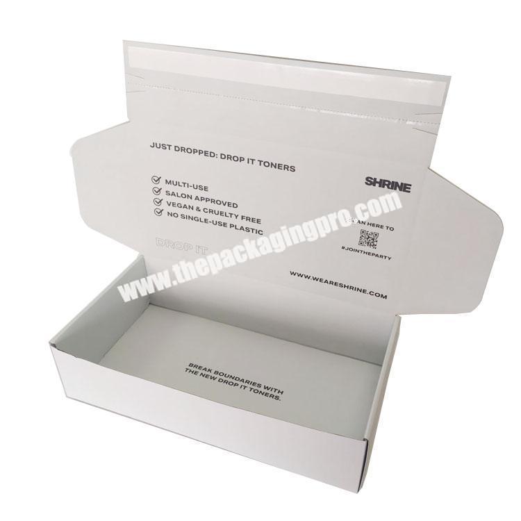Custom printed new arrival fo simple elegant folding packaging gift box