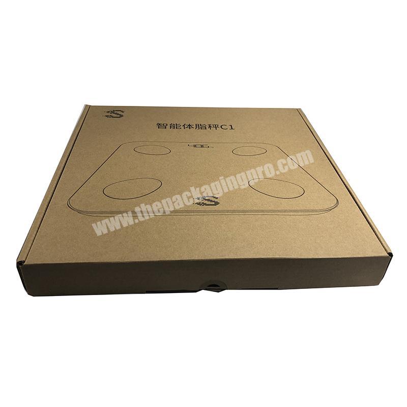 Custom design Corrugated packing shipping mailer box with  logo printed