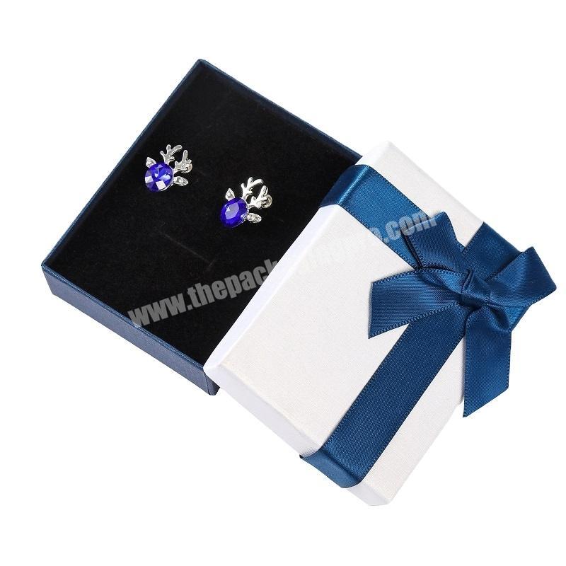 Custom design high quality low price wholesale luxury custom jewelry box empty storage jewelry packaging box