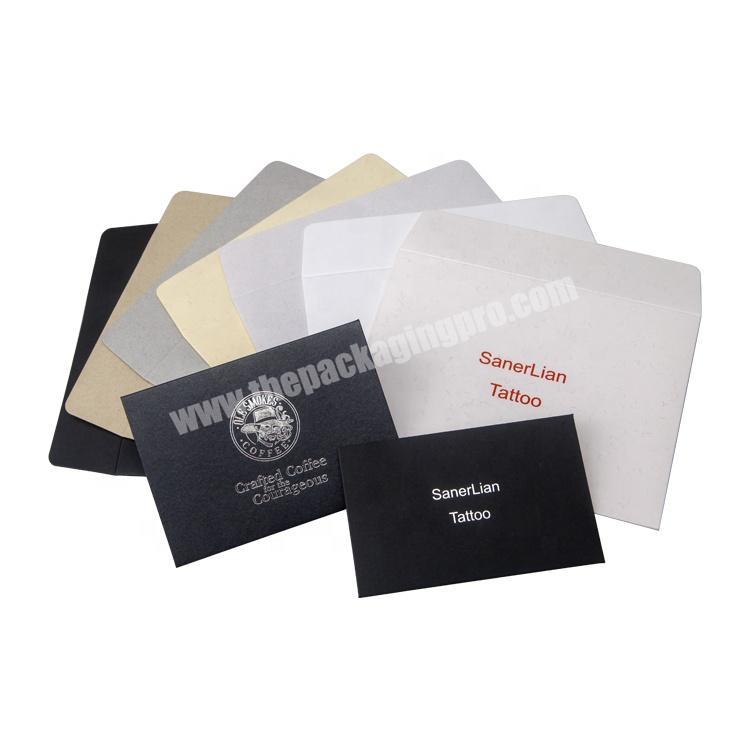 Custom design wholesale hot stamping office supplies paper envelope