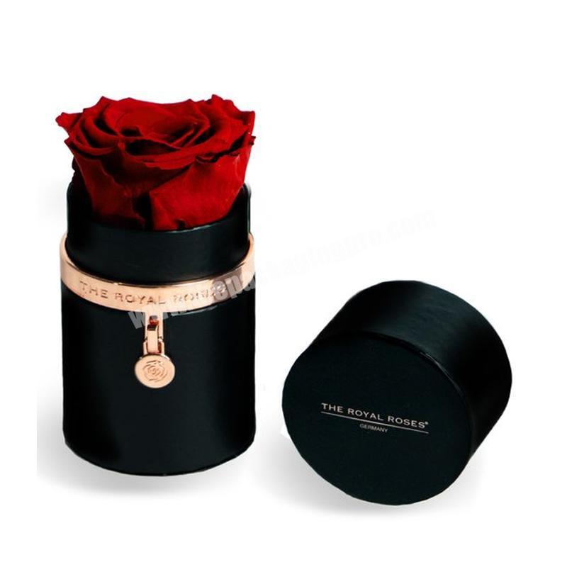 Custom elegant florist round bouquet box packaging mom flower rose gift box packaging jewelry caja de regalo rose box