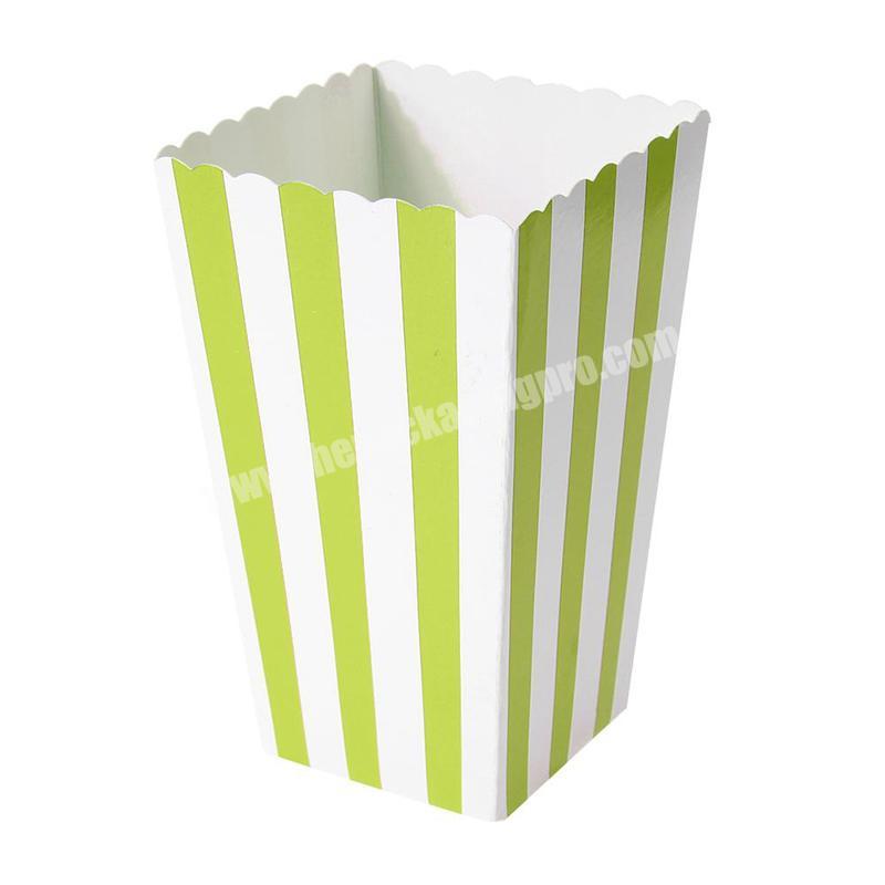 Custom food boxes storage  popcorn paper boxes french fries carton box