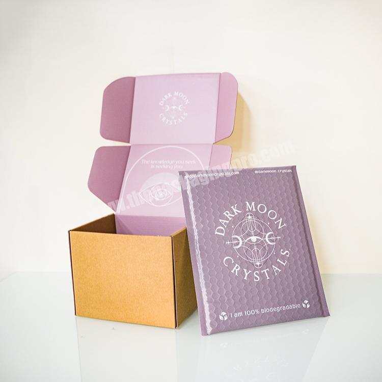 Custom gift box Full Color Print book cutout wrapper box Easy Fold Cardboard Book Mailer Boxes
