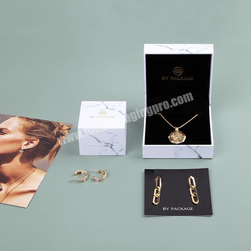 Custom Logo Paper Branded Necklace Jewelry Bracelet Packaging