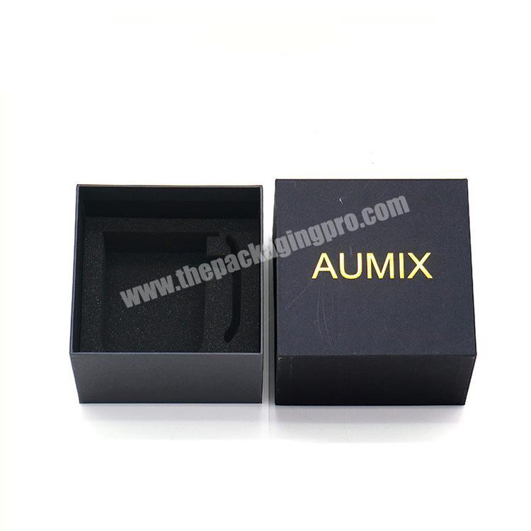 Custom logo geschenkdoos High end luxury black box packaging mug set gift box