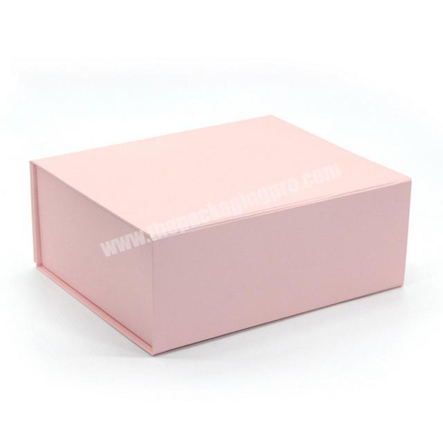 Custom logo printing decorative foldable paper box cloth storage luxury  box foldable