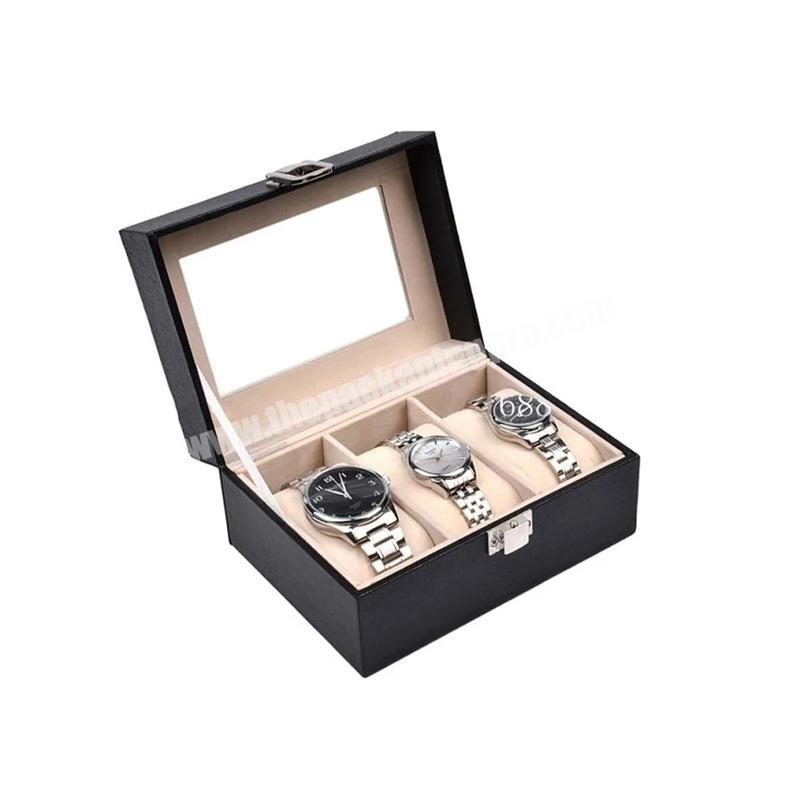 Custom luxury cardboard sample smart single watch box set packing sunglass storage gift packaging display jewelry watch box