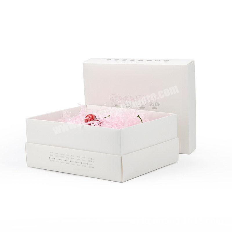 Custom luxury skincare products  cosmetics candles box perfume set paper gift box packaging
