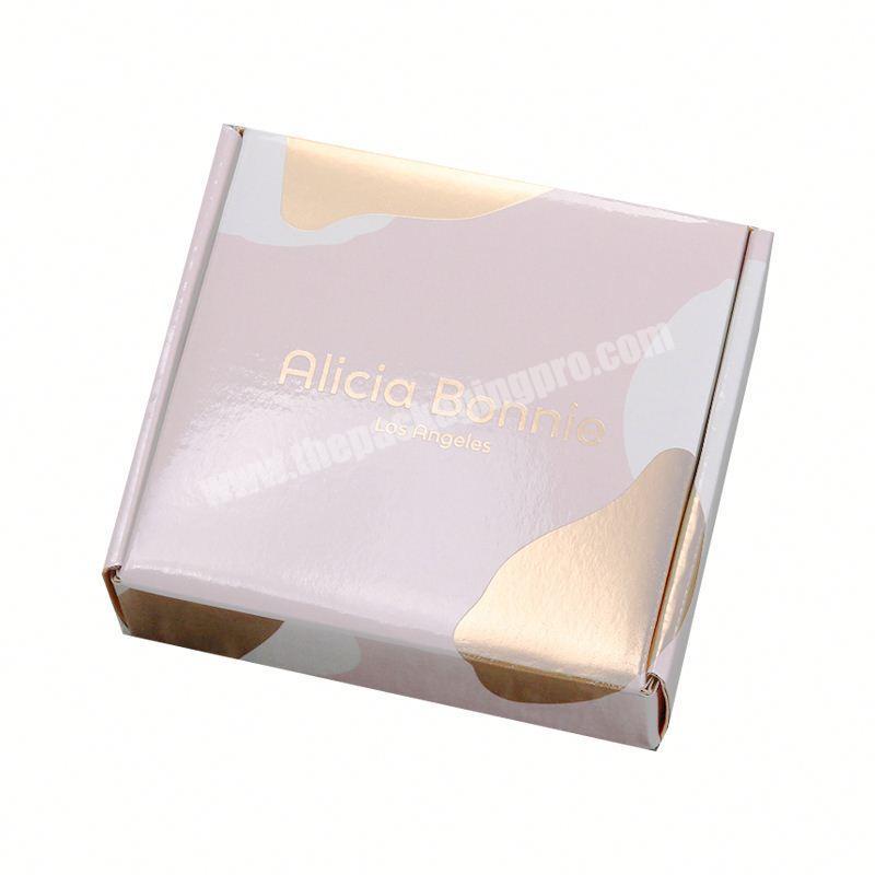 Custom mini color portable beauty eye shadow Packaging display paper gift boxes with logo mini corrugated box