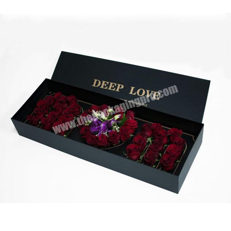 Custom mothers day luxury flower gift for boxes deep love mom day flower arrangement roses box mom gift mom box