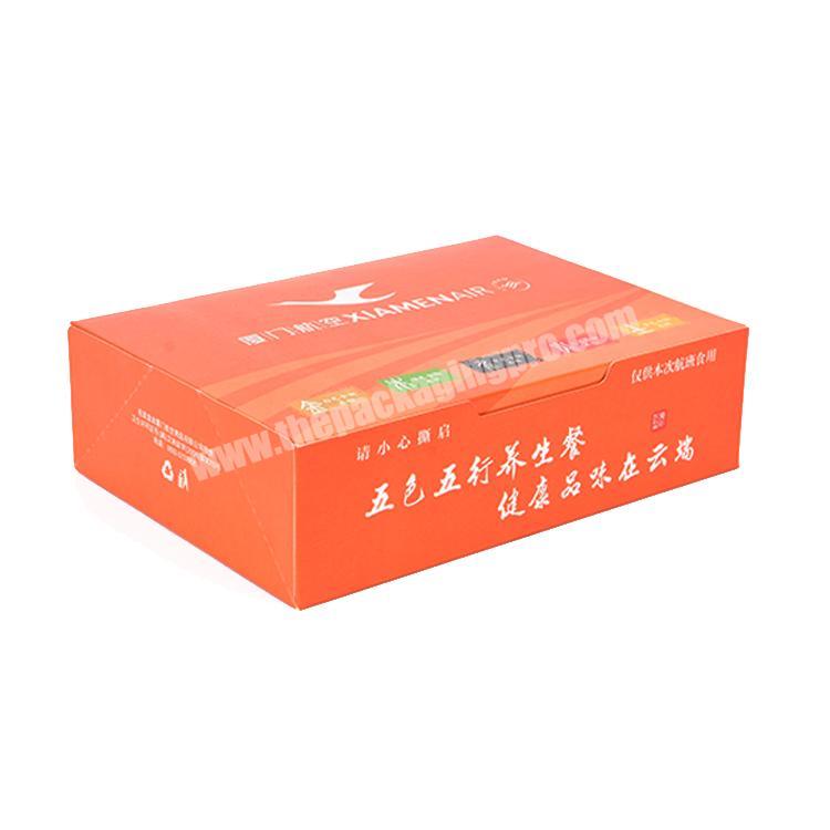 Custom paper packaging dates gift box dry fruit packaging box