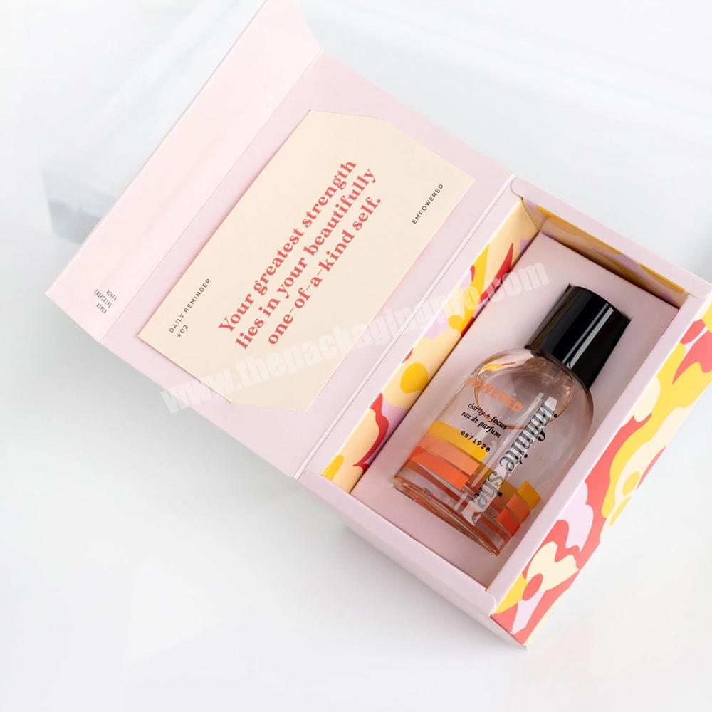 Custom perfume gift packaging cosmetic storage box perfume oil cosmetic packaging box luxury perfume gift packaging cosmetic box