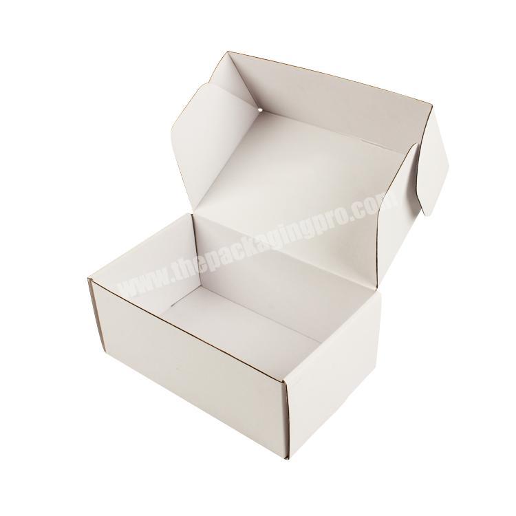Custom printing matte finish corrugated paper cardboard box for packing