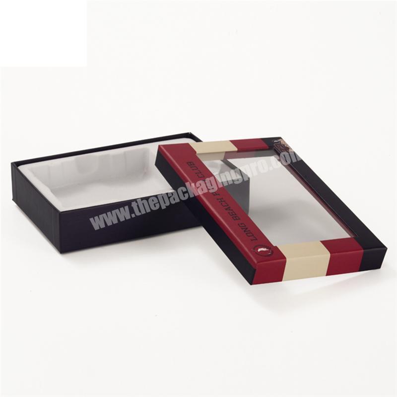 Custom size makeup pakage paper box custimized product parcel delivery packeging amazon boxes