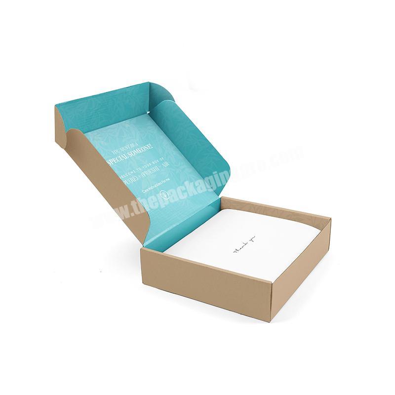 Customized Corrugated Boxes Underwear Subscription Box Lingerie Packaging Shipping Box
