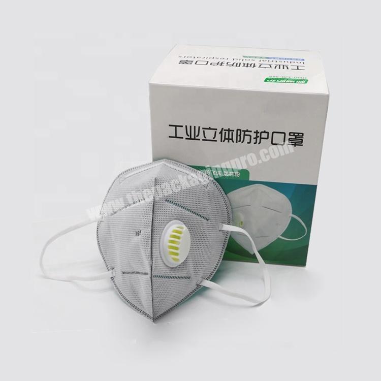 Customized Logo Eco Mask Printing Packaging Box